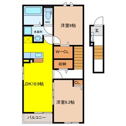 シェラトン川島の物件間取画像